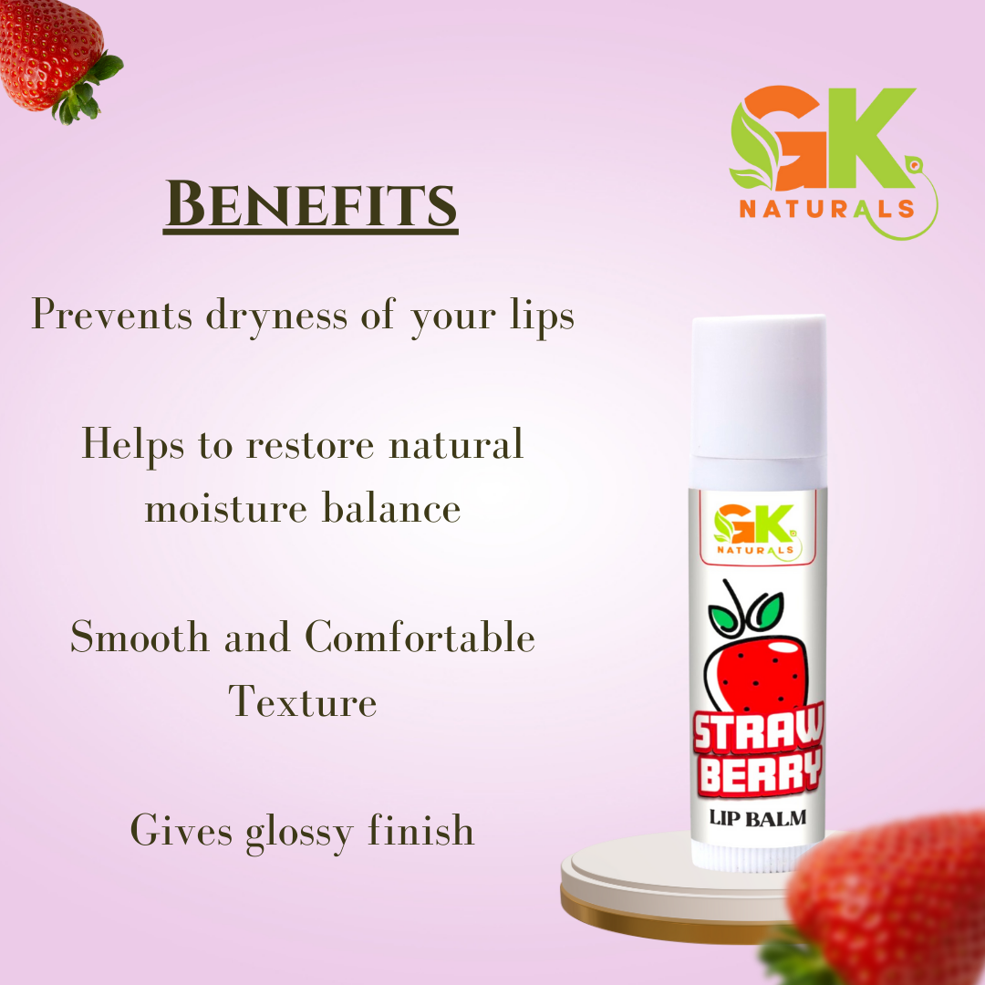 Strawberry Lip Balm Stick