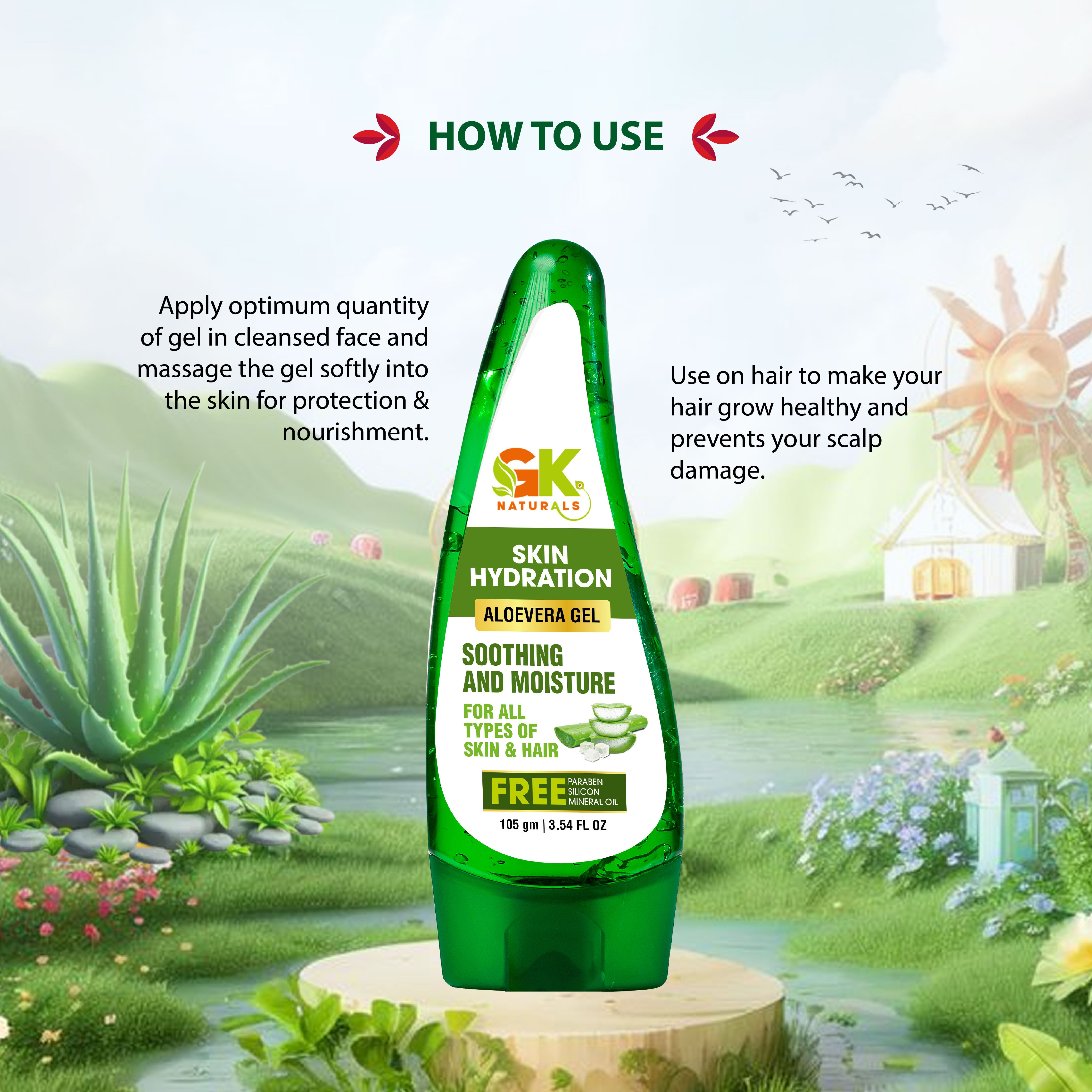 Skin Hydration Aloe Vera Gel