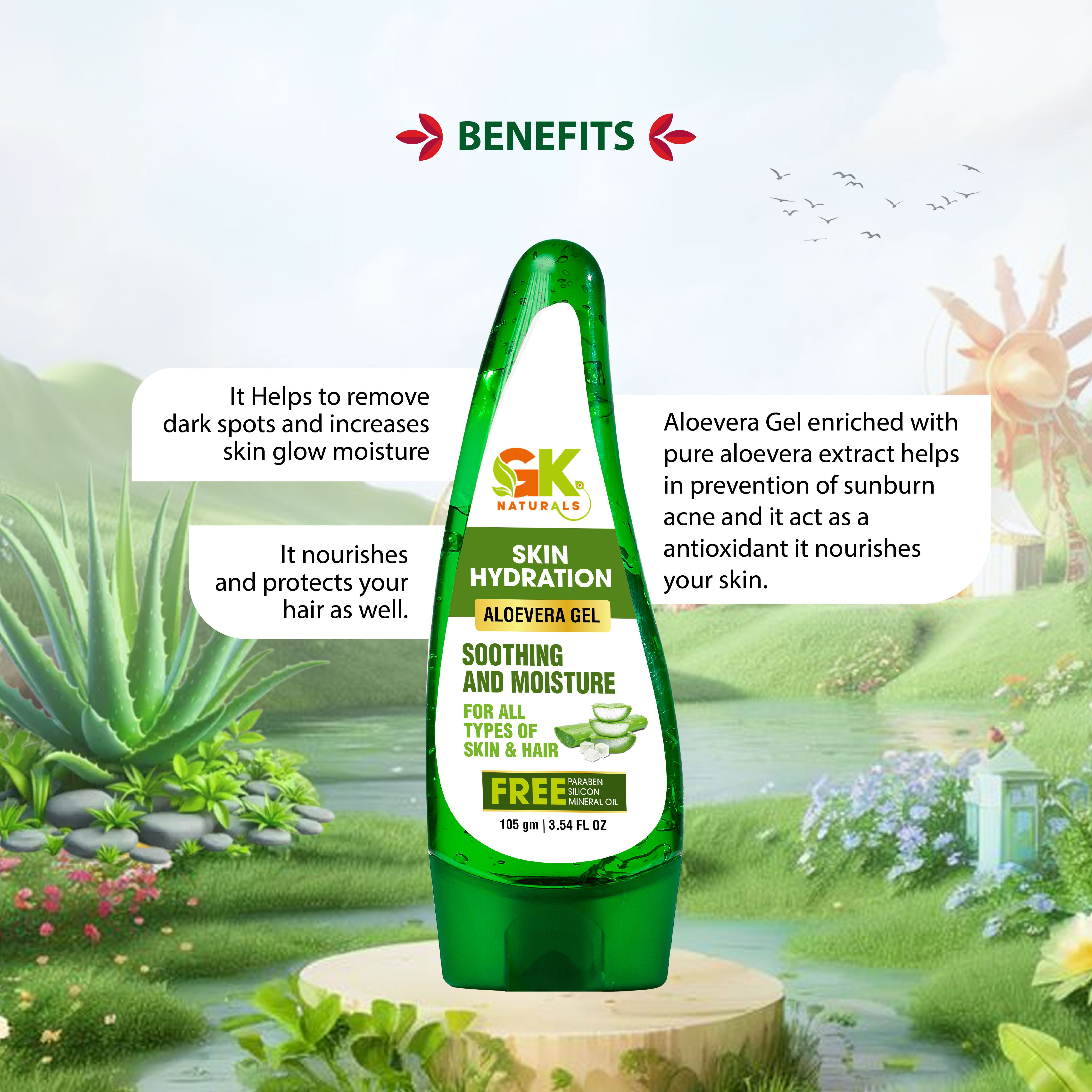 Skin Hydration Aloe Vera Gel