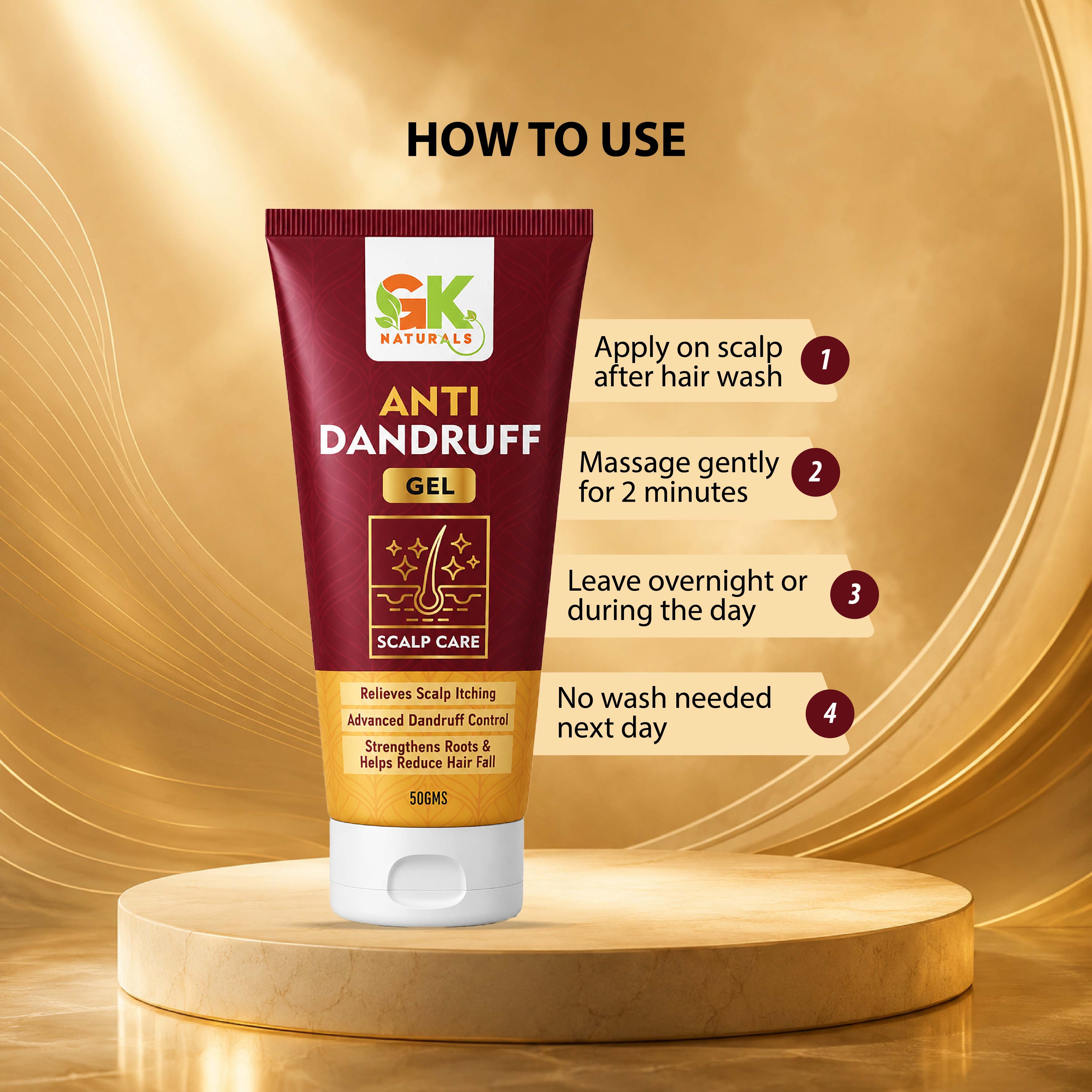 Anti Dandruff Gel - 50g