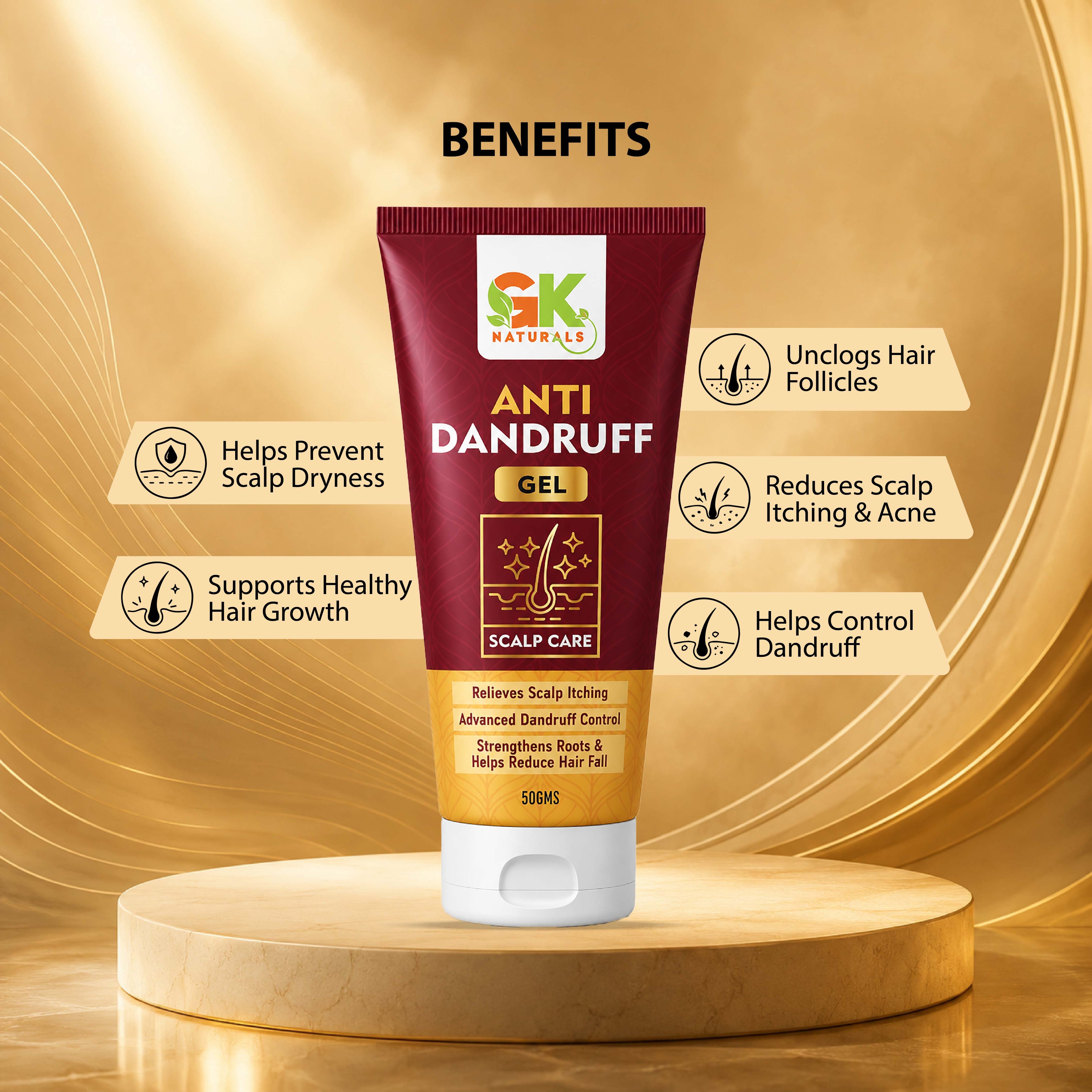 Anti Dandruff Gel - 50g