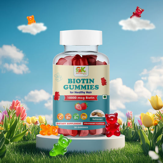 Hair Growth Biotin Gummies