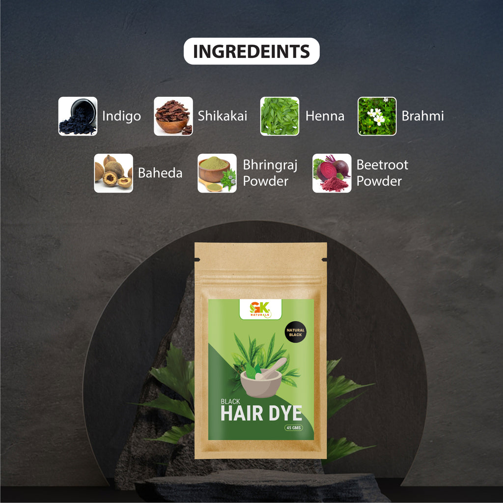 Natural Hair Dye Black