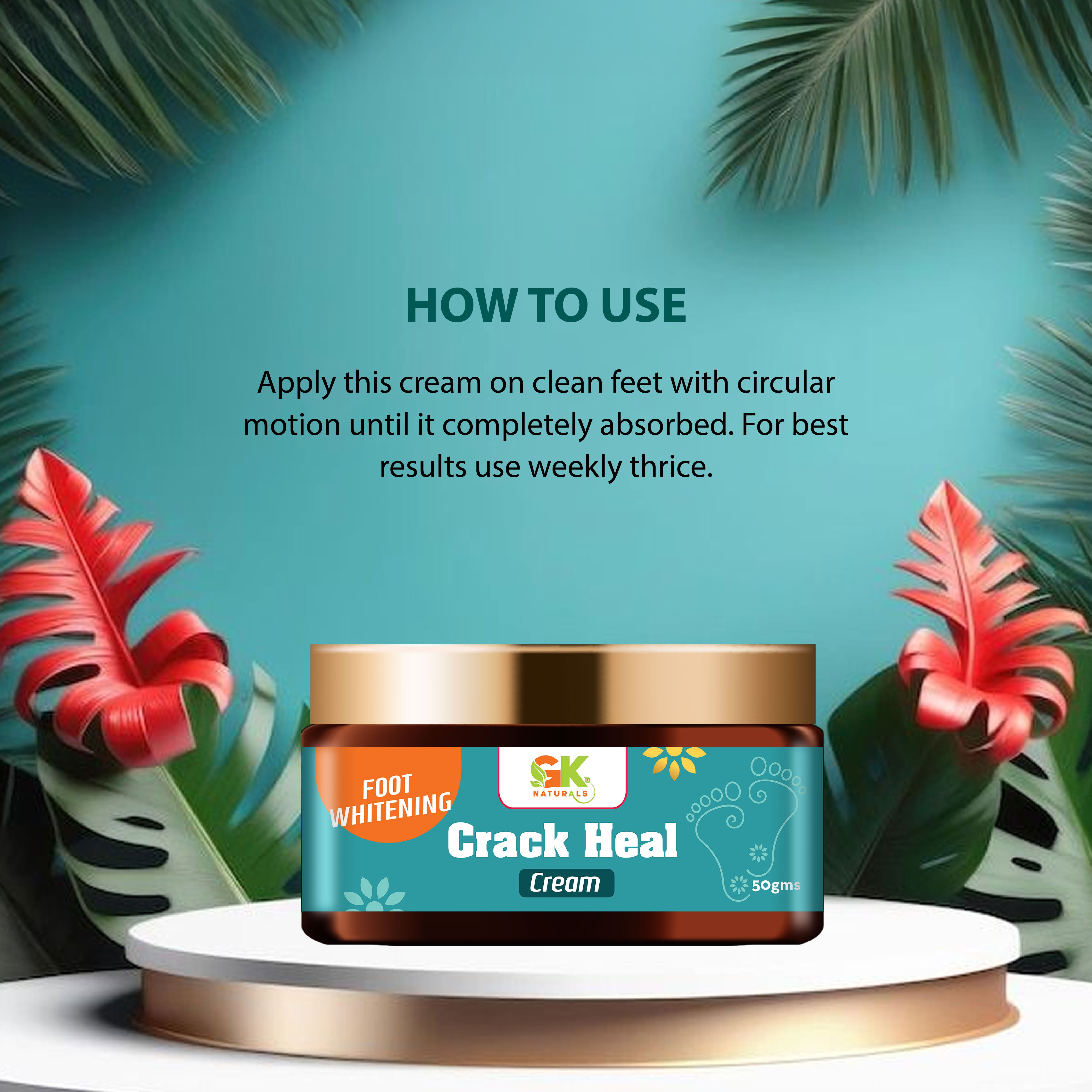 Crack Heal Cream for Heel Repair & Foot Whitening
