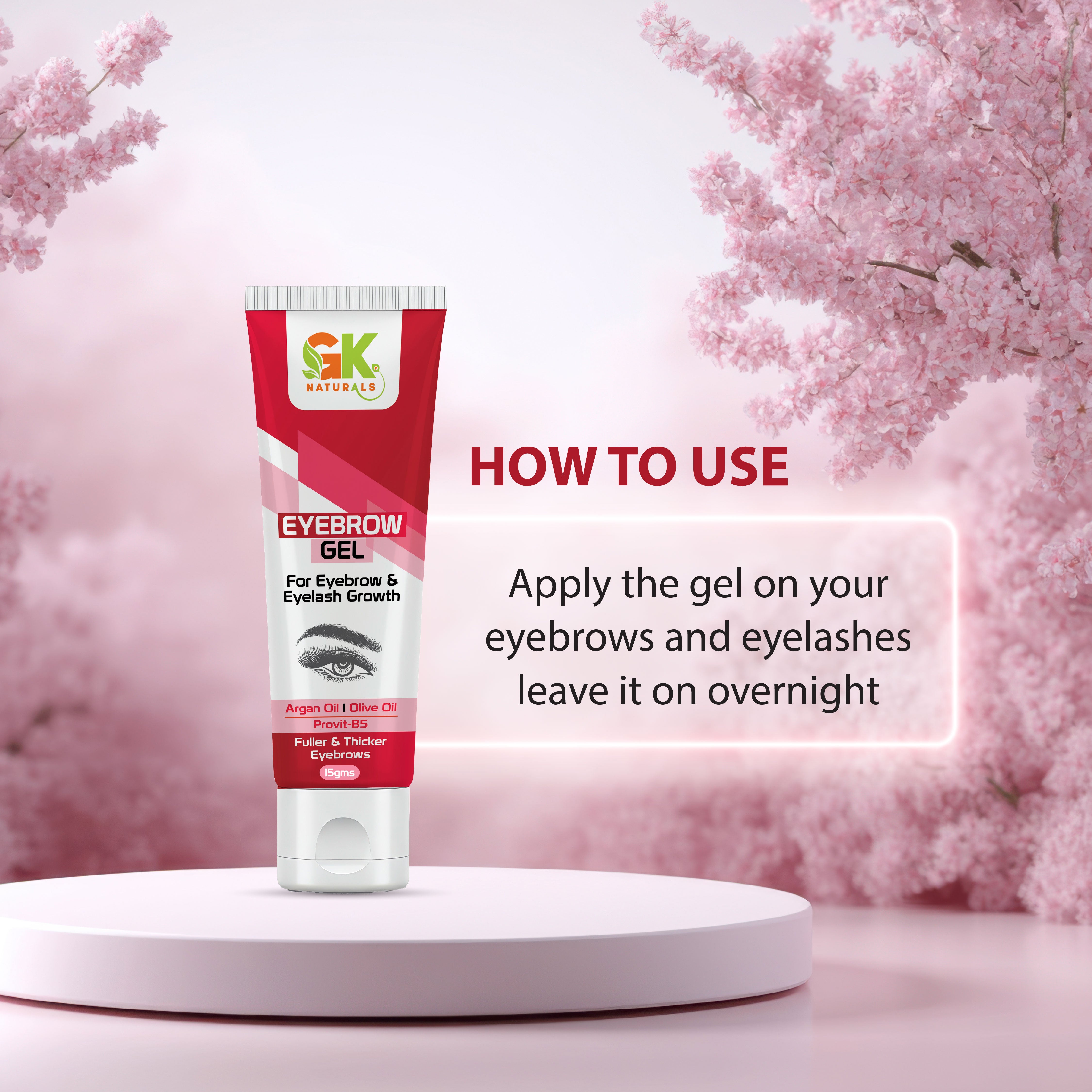 Eyelash & Eyebrow Growth Gel