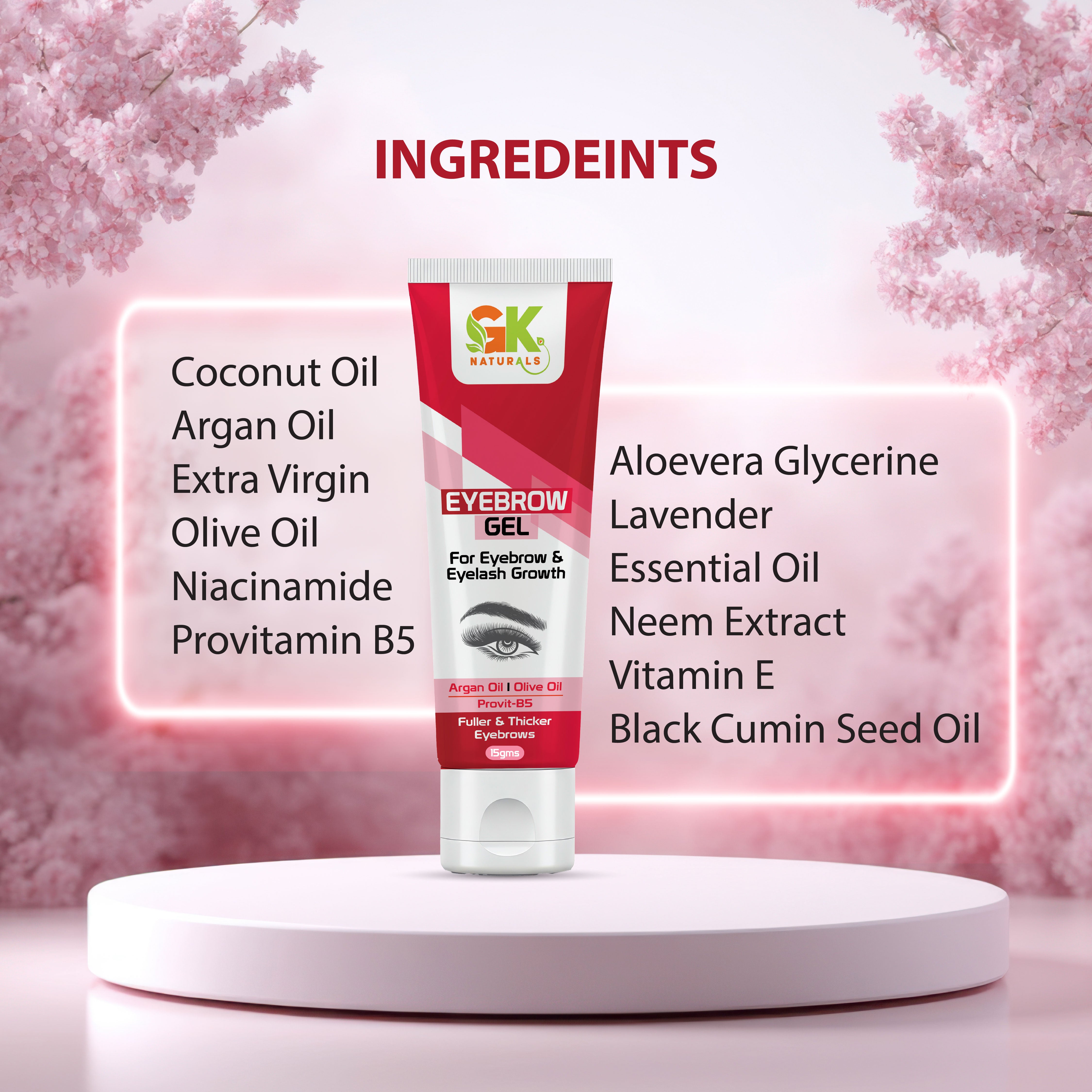 Eyelash & Eyebrow Growth Gel