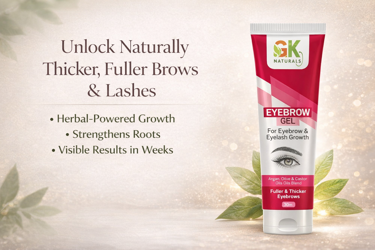 Eye brow gel