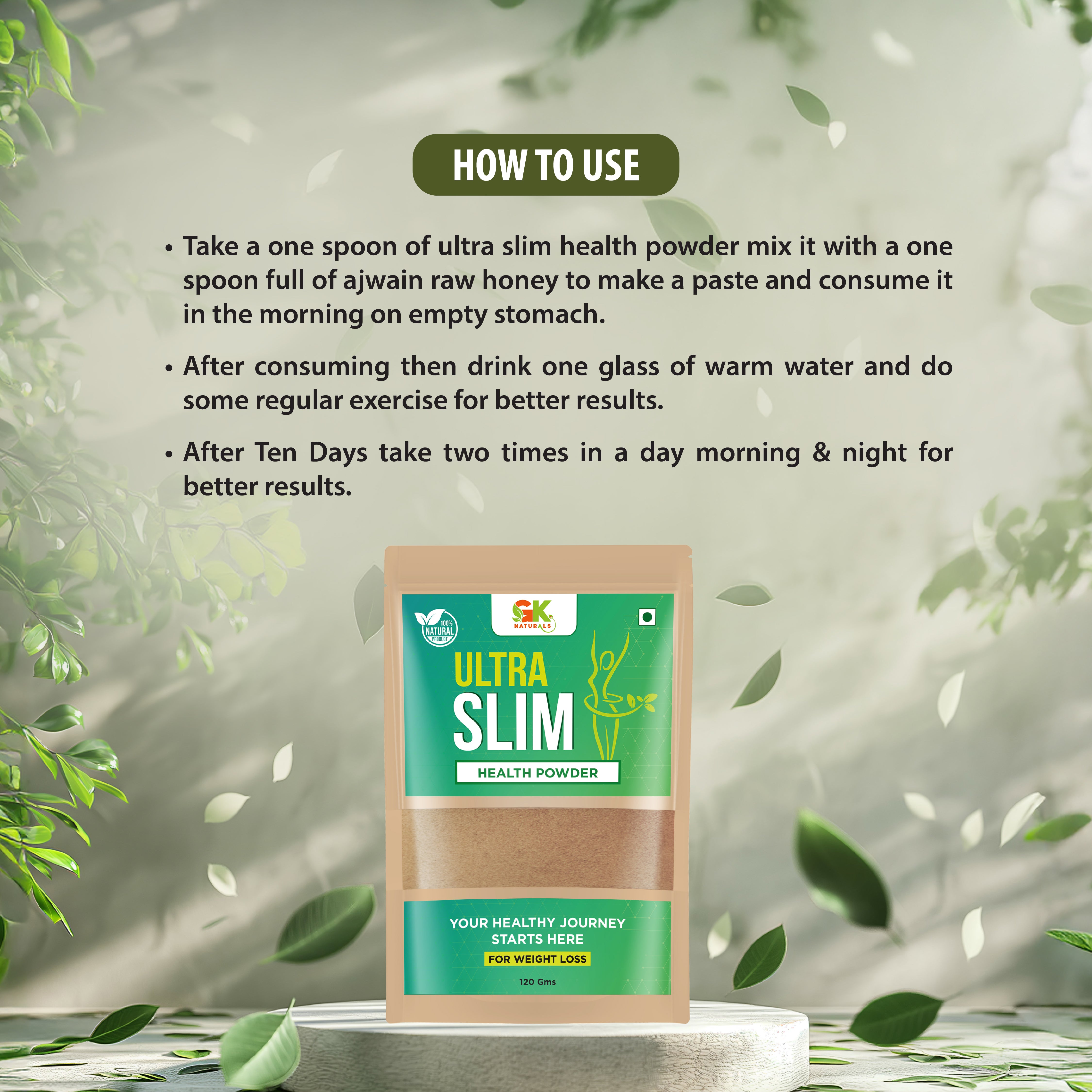 Ultra Slim Health & Weight Loss Powder (120 Gms)