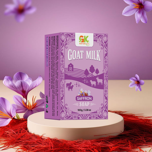 Goat Milk Saffron Soap