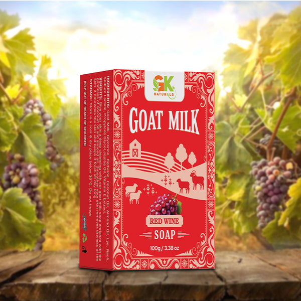 Goat Milk Redwine Soap