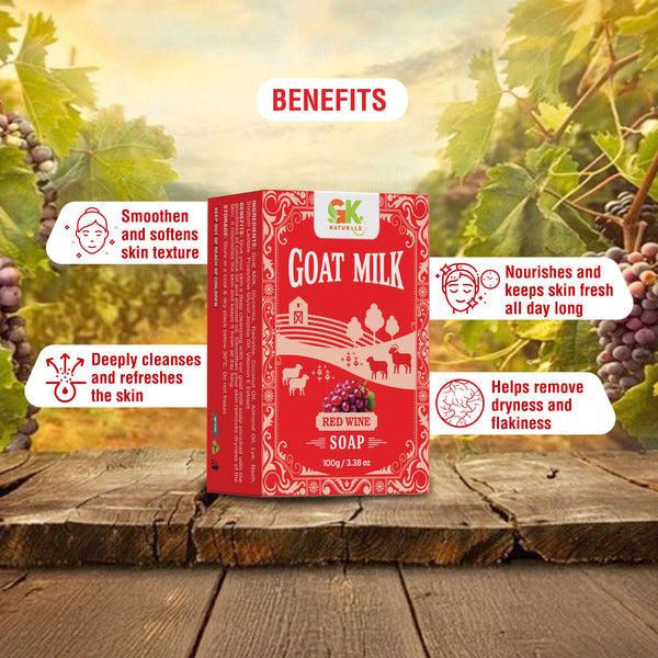 Goat Milk Redwine Soap