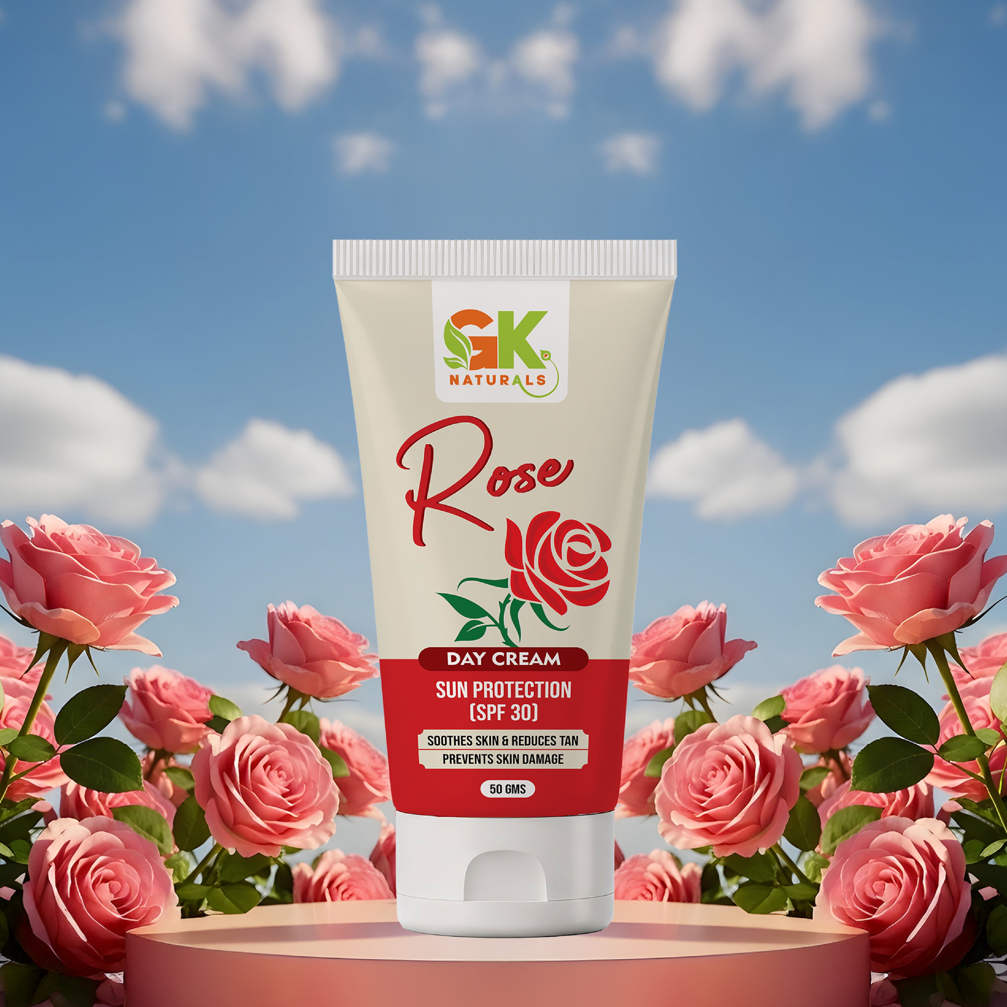 GK Naturals Rose Day Cream