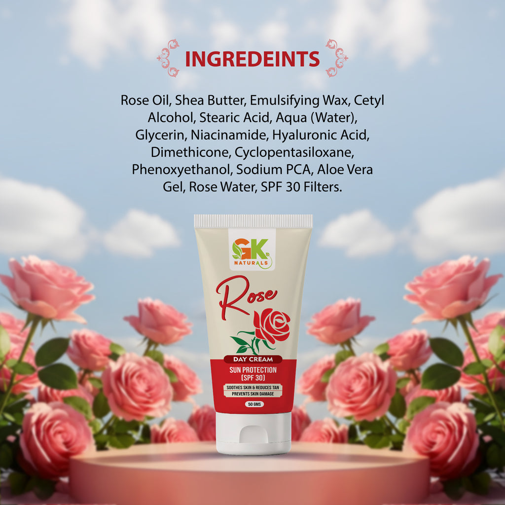 GK Naturals Rose Day Cream