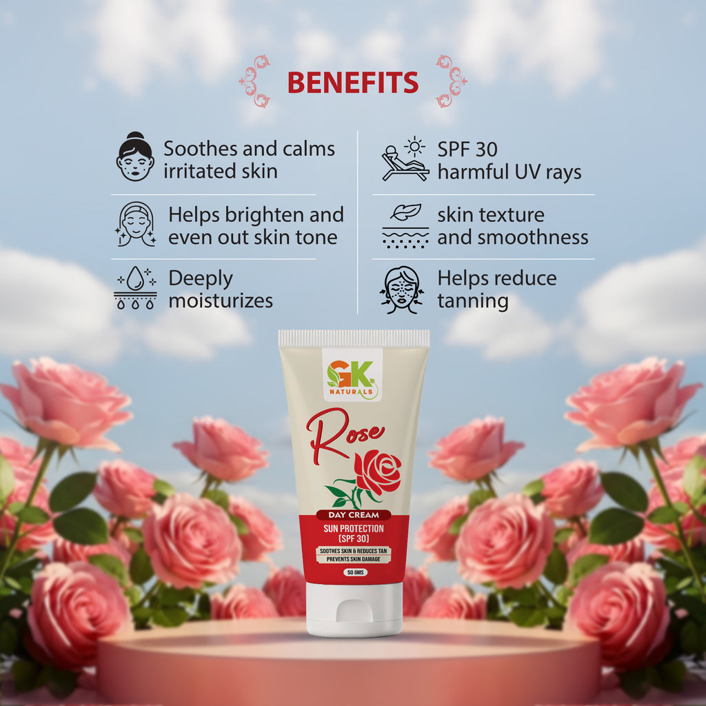 GK Naturals Rose Day Cream