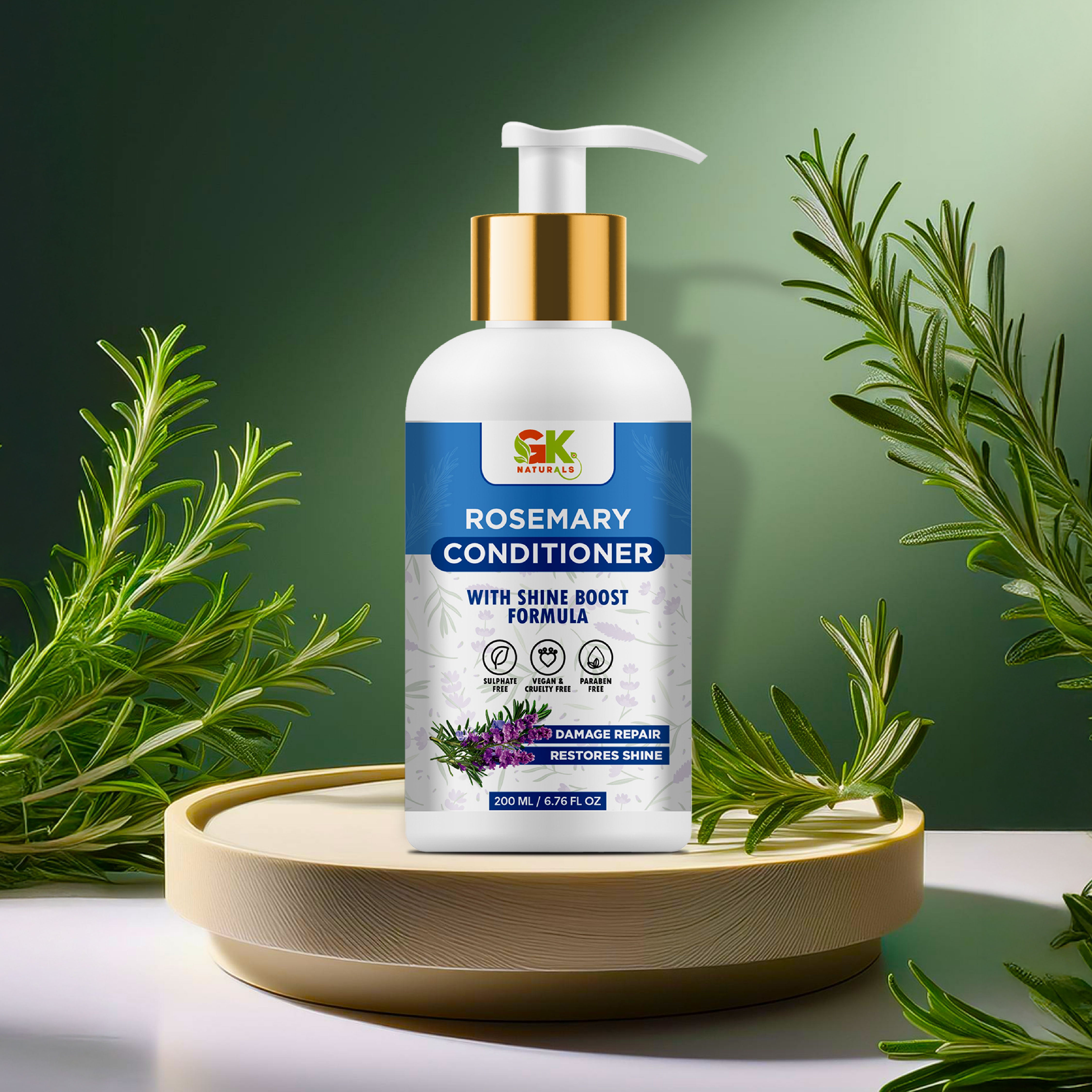 Rosemary Conditioner with Shine Boost Formula