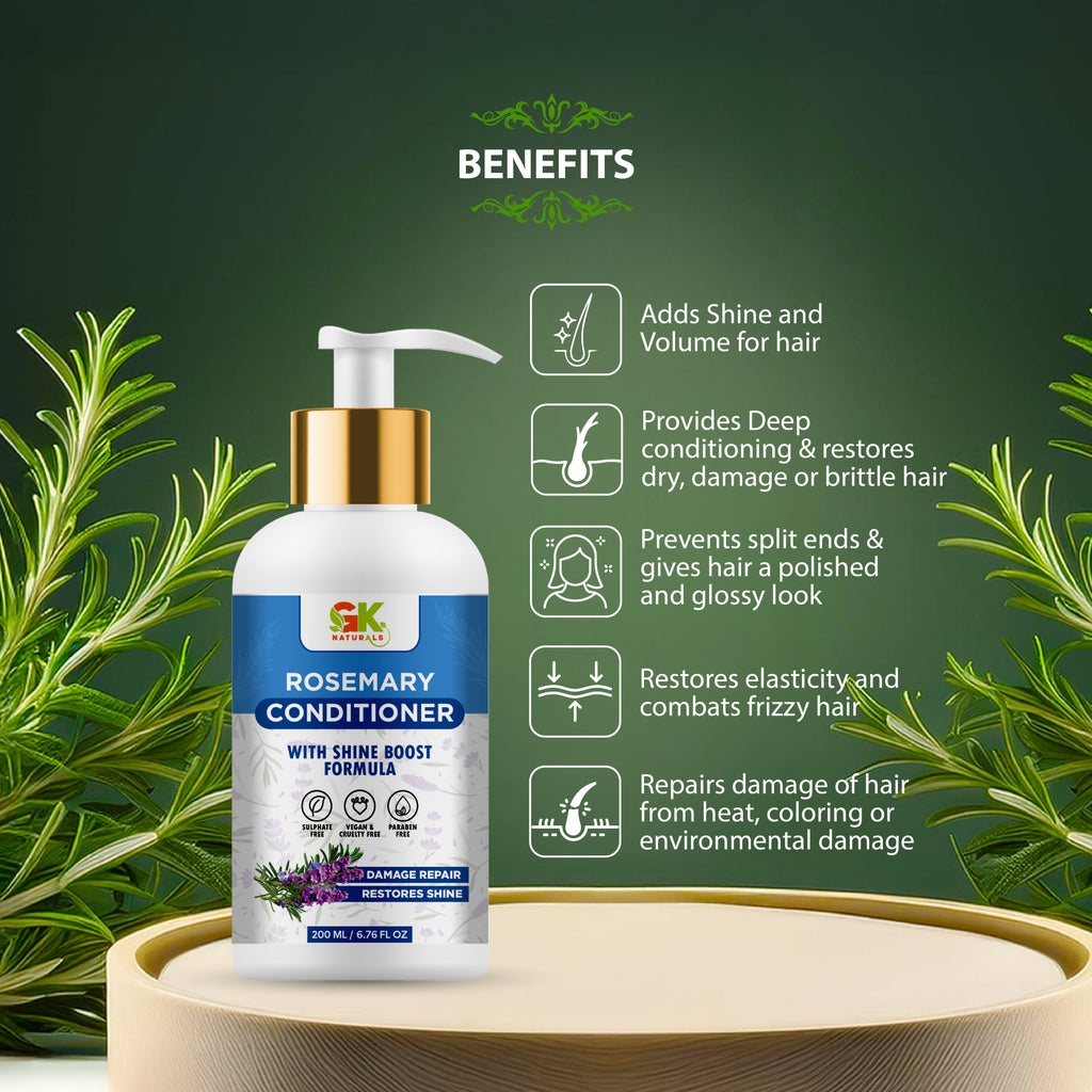 Rosemary Conditioner with Shine Boost Formula