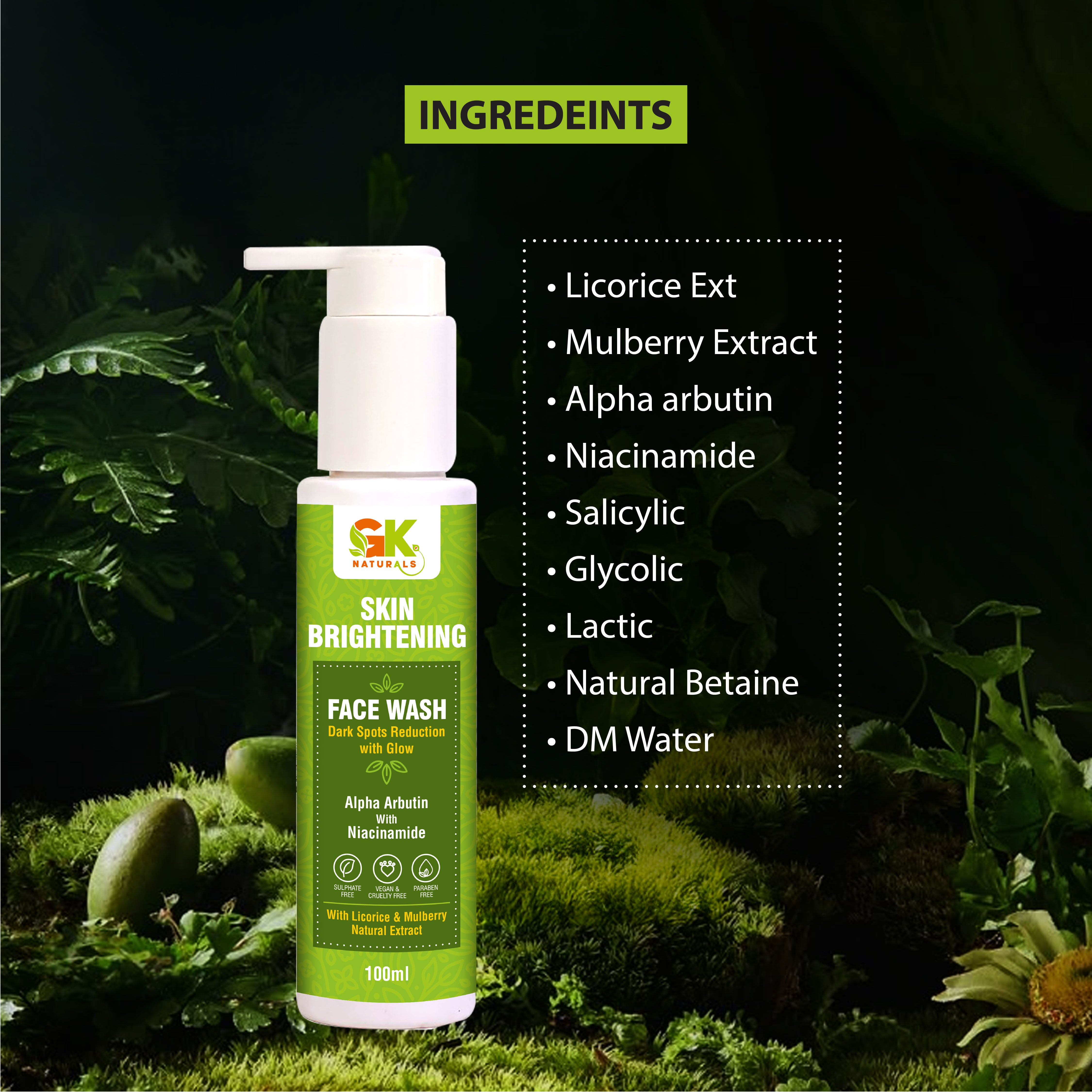 Skin Brightening Face Wash