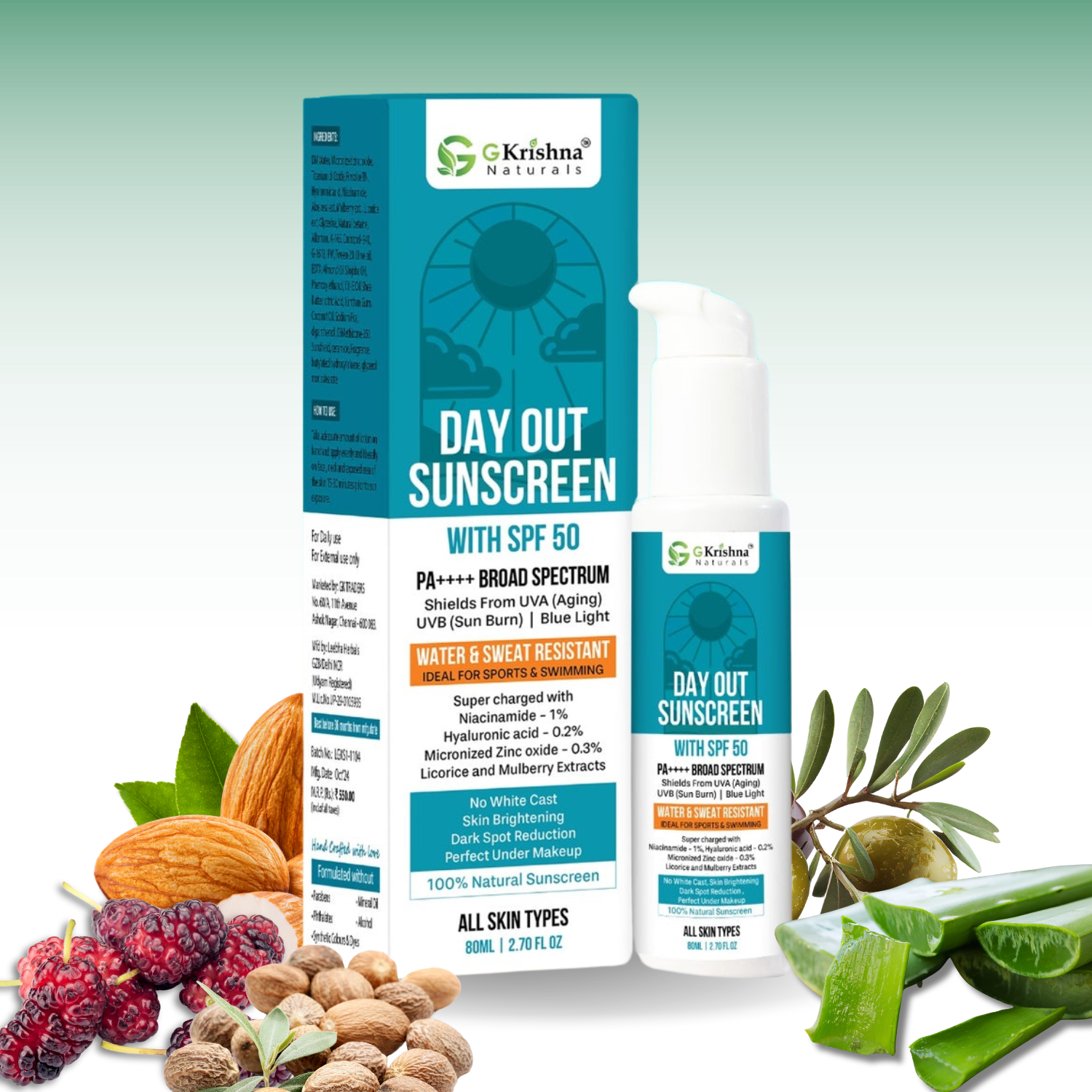 Day Out Sunscreen with SPF 50 PA++++