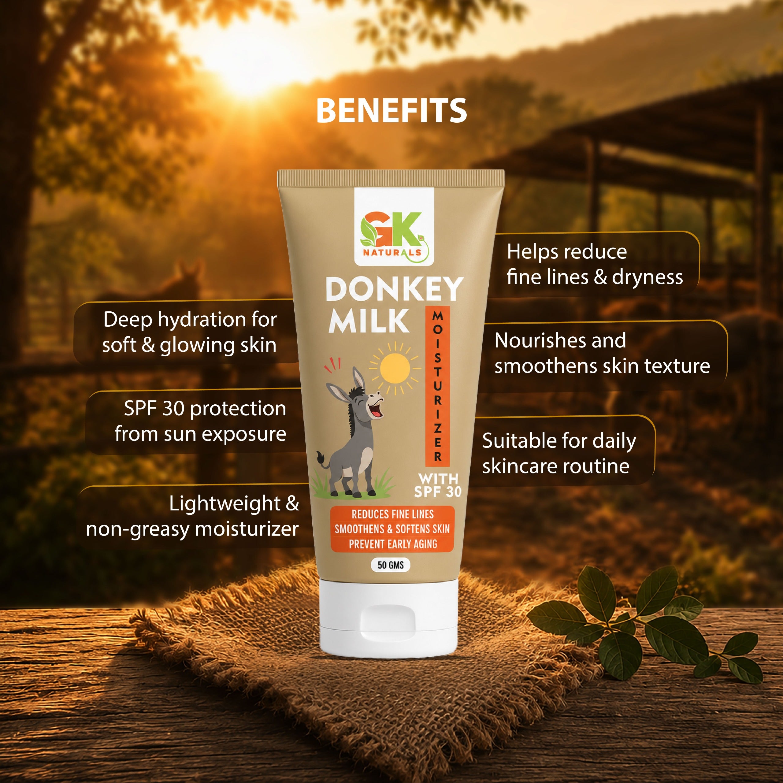 Donkey Milk Moisturizer