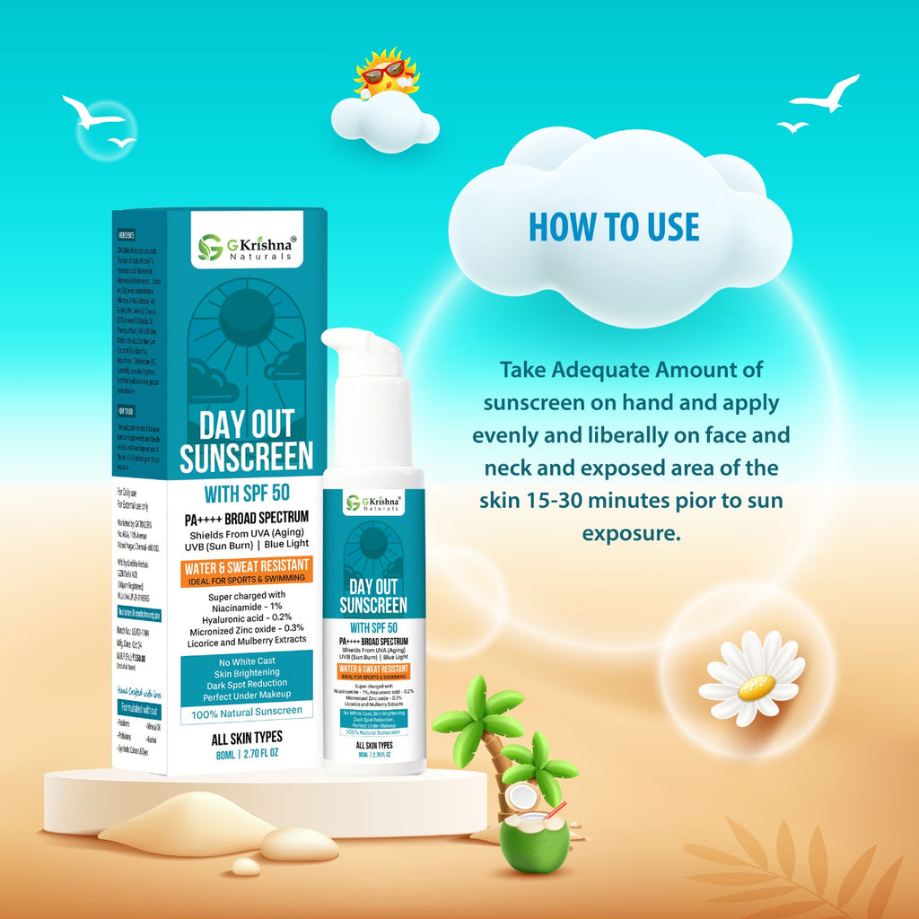 Day Out Sunscreen with SPF 50 PA++++