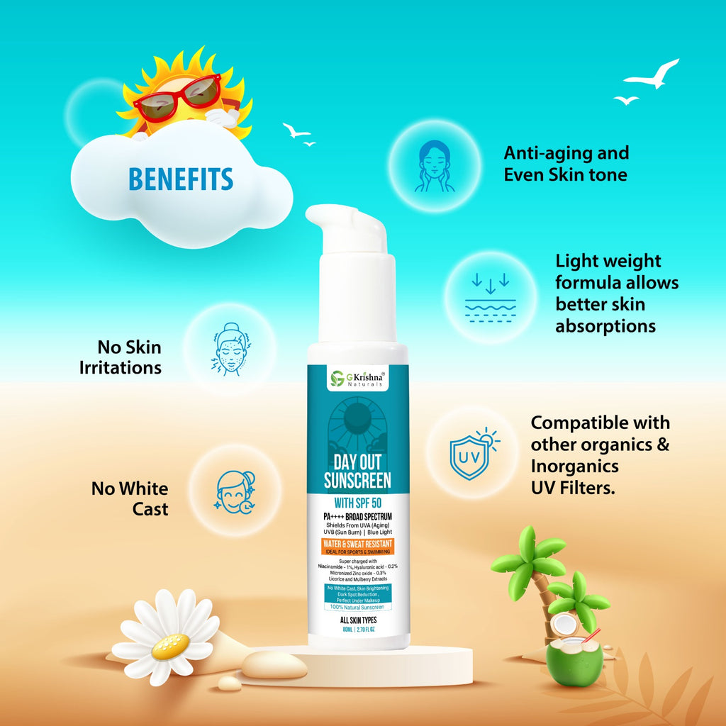 Day Out Sunscreen with SPF 50 PA++++