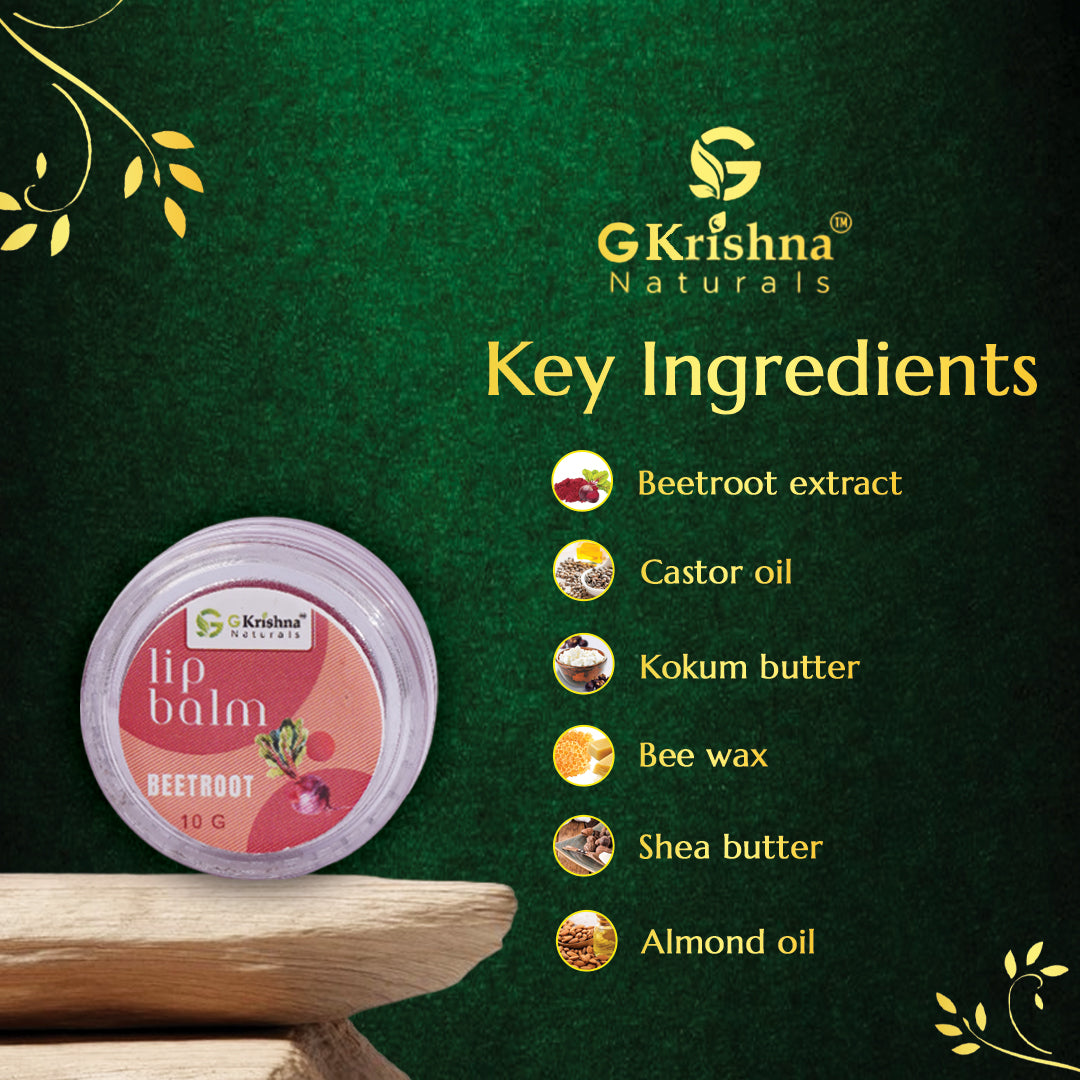 Beetroot Lip Balm