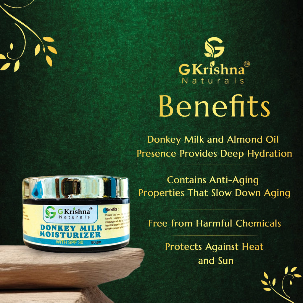 Donkey Milk Moisturizer with SPF 30