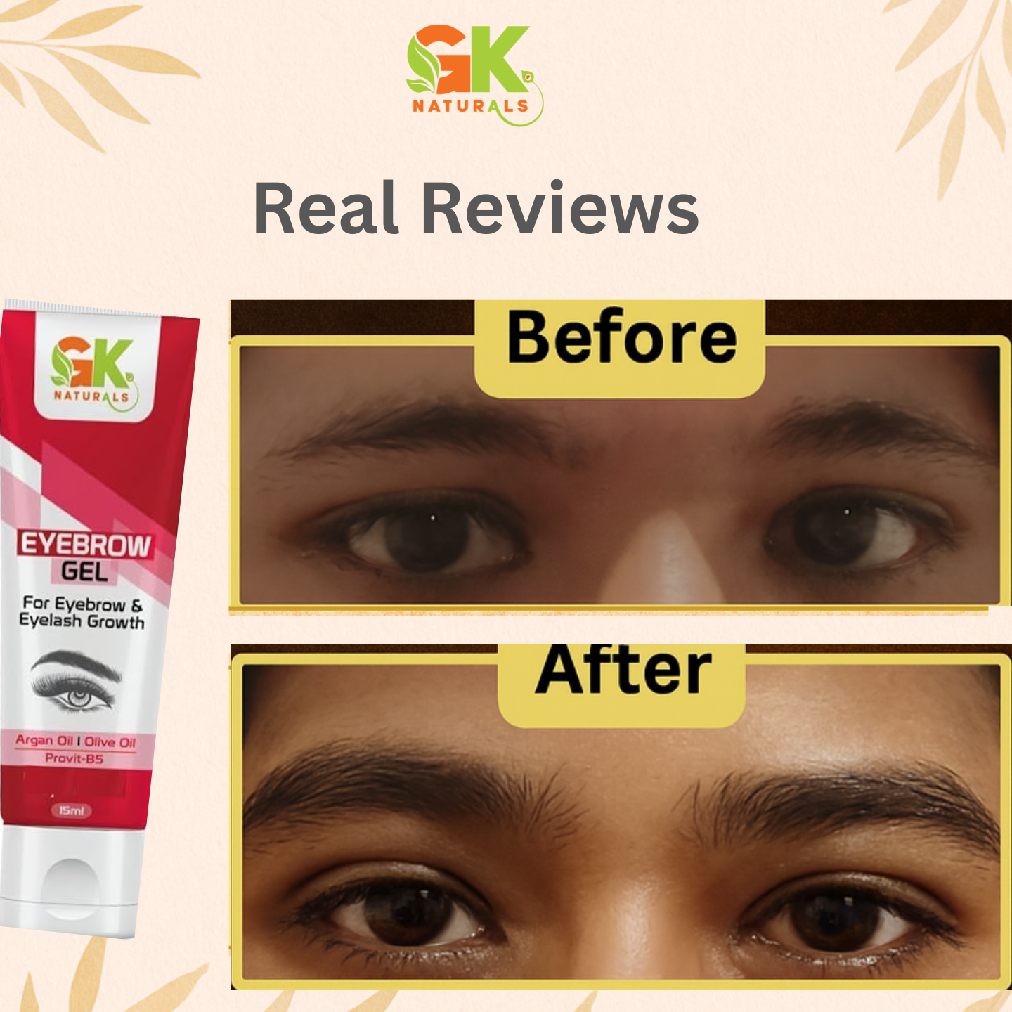 Eyebrow & Eyelash Growth Gel
