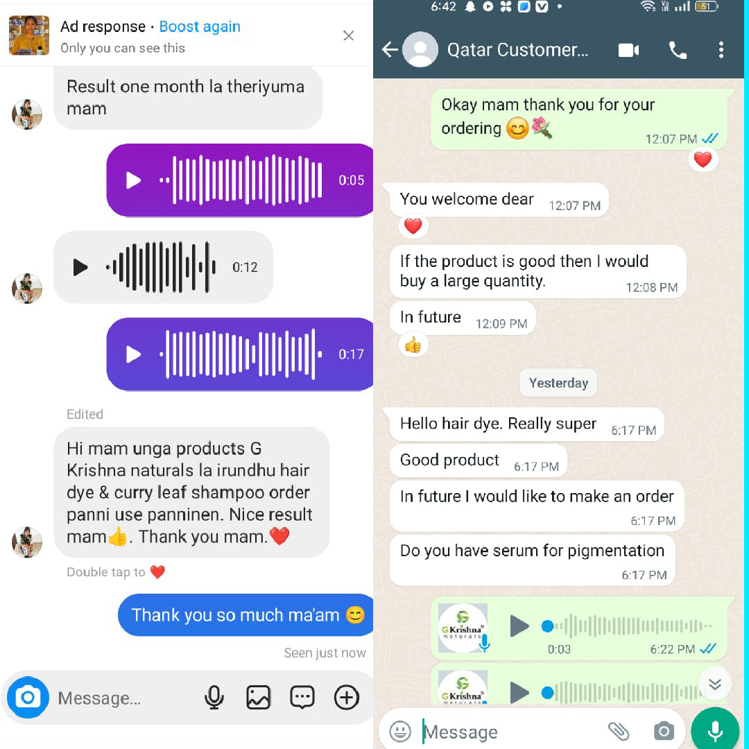 Natural Hair Dye Black