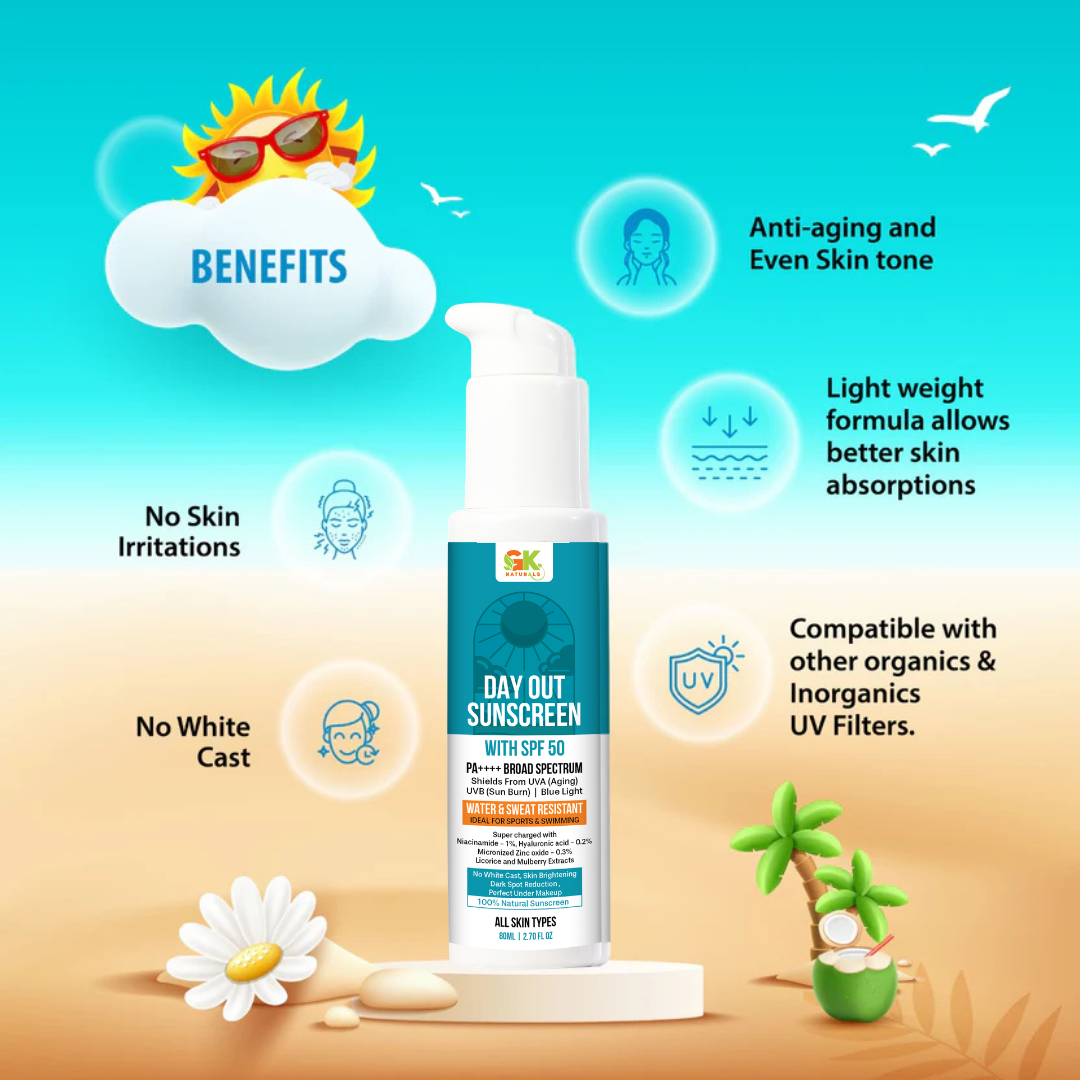 Day Out Sunscreen with SPF 50 PA++++