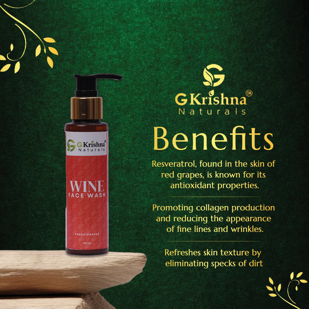 Wine Face Wash