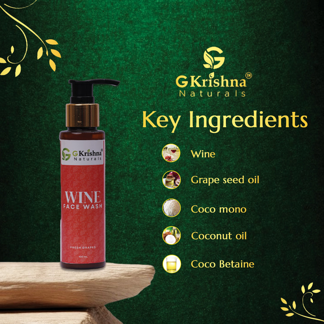 Wine Face Wash